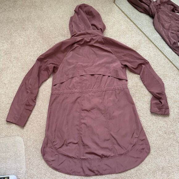 Athleta Drip Drop Jacket Hearth Rose Size Small LIKE NEW Water Repellent - Picture 8 of 12